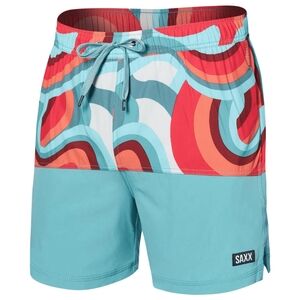 SAXX – Oh Buoy Stretch Volley Swim Trunks Mens Size Large